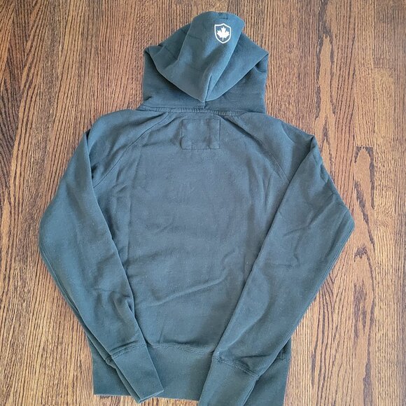 Roots Organic Cotton Green Hoodie Women's Size XS - Picture 9 of 9